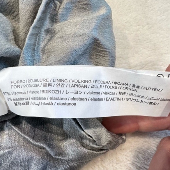 NWT ZARA Ruched Satin Effect Bodycon Minidress - Picture 16 of 16